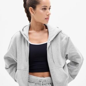 NWT Athleta Forever Fleece Full Zip Hoodie
